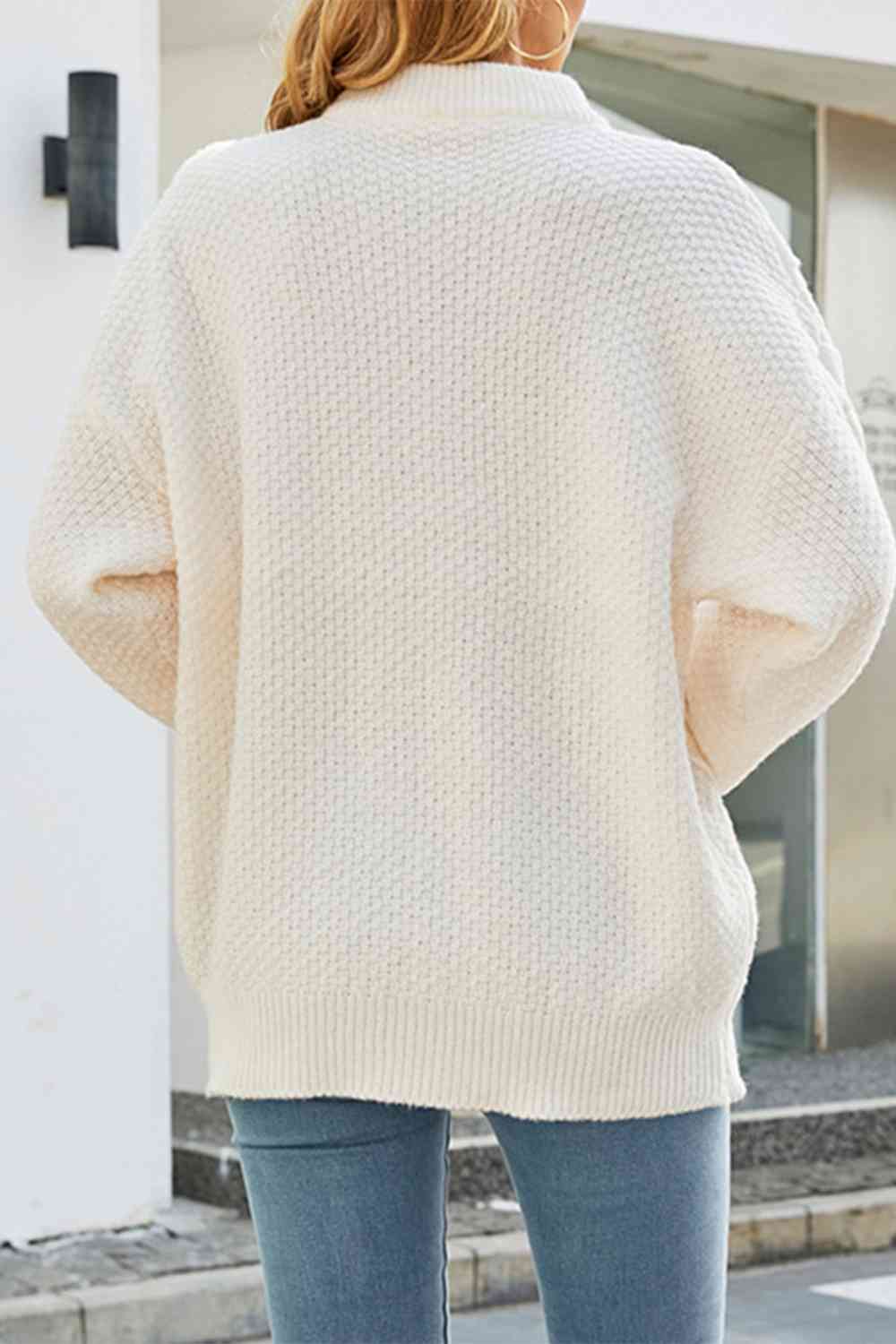 Image of Irene | Women's Oversized Cable Knit Sweater