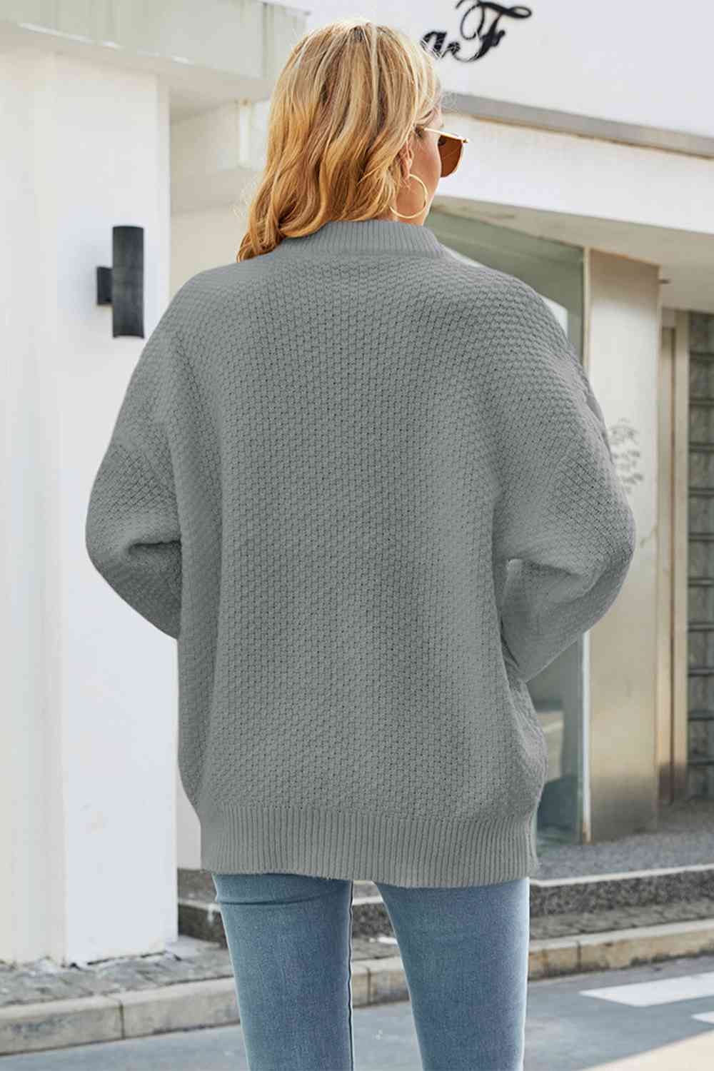 Image of Irene | Women's Oversized Cable Knit Sweater