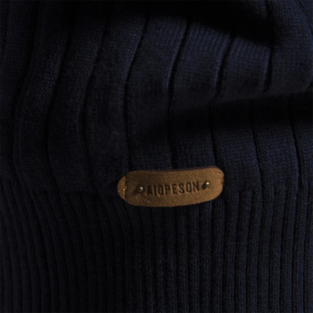 Image of Irving | Men's Half-Zip Slim Fit Sweater