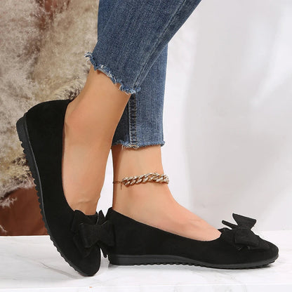 Elegant Ladies Floral Dance Flat Shoes