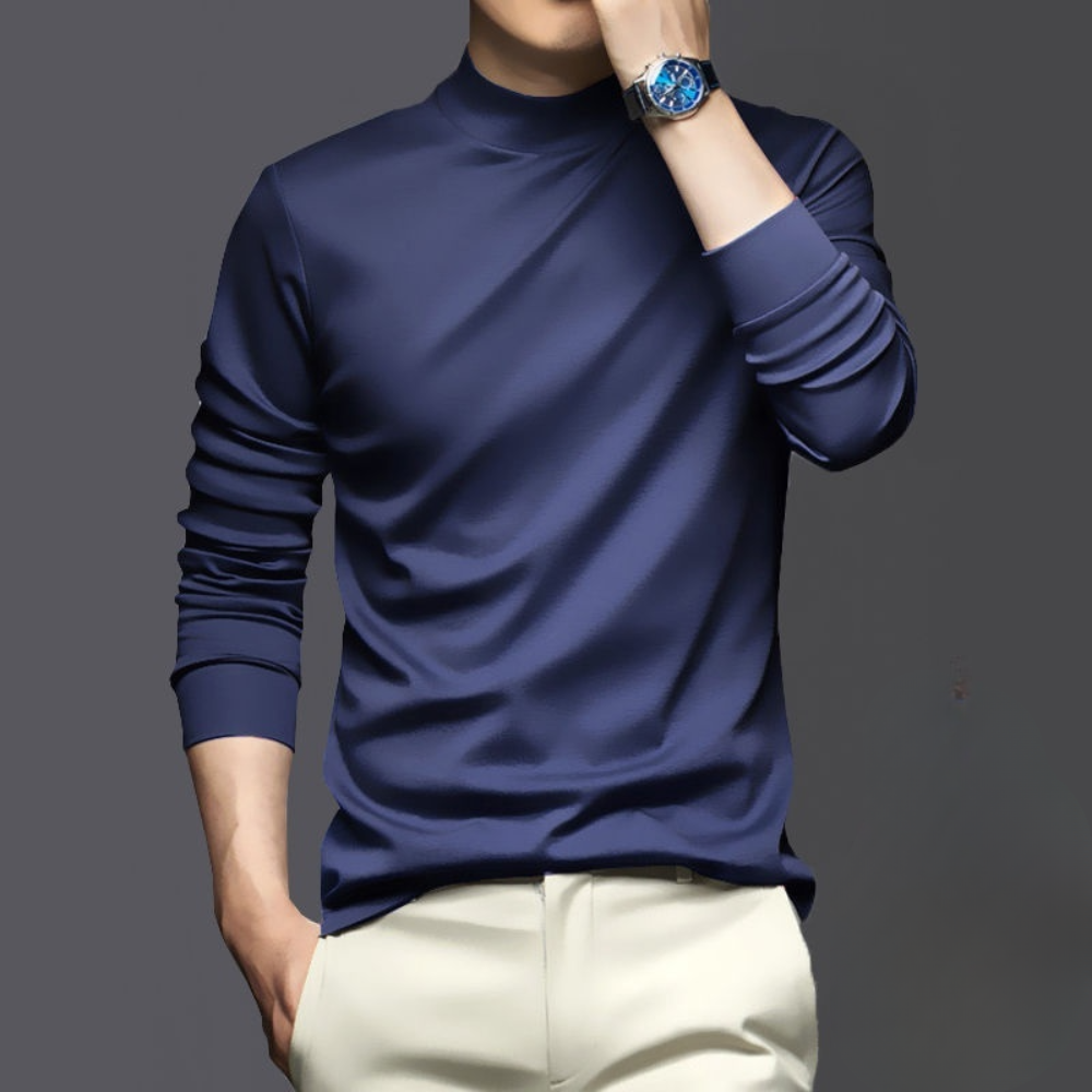 Image of Jacob | Men's Fitted Long Sleeve T-Shirt