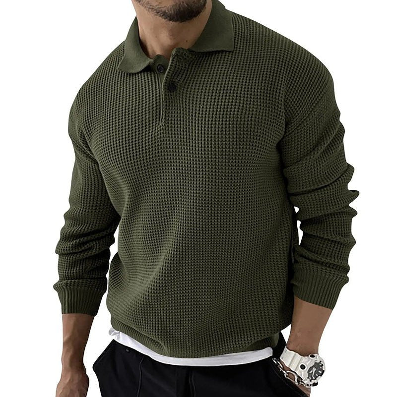 Image of Jake | Men's Polo Button-Down Sweater