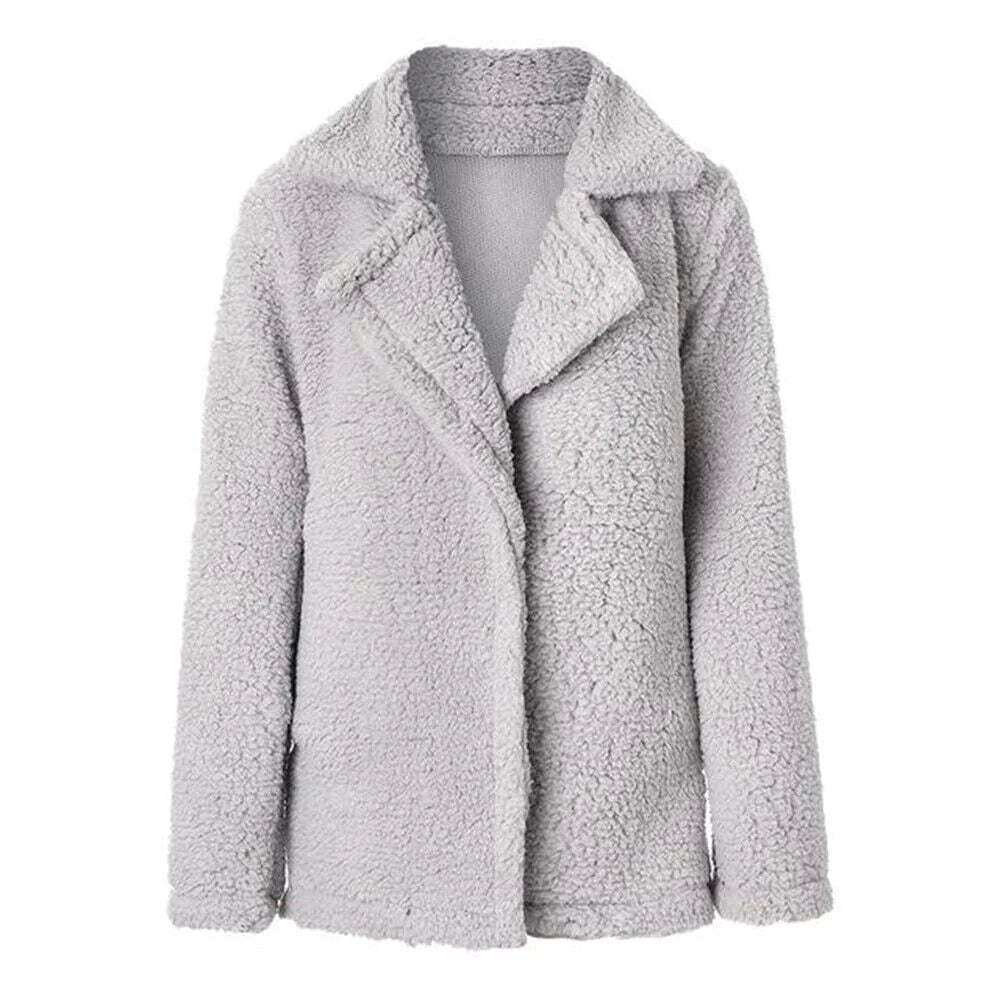 Image of Jamie | Women's Relaxed Fit Teddy Jacket