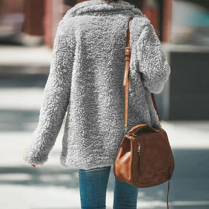 Image of Jamie | Women's Relaxed Fit Teddy Jacket