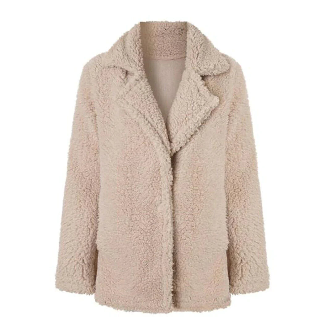 Image of Jamie | Women's Relaxed Fit Teddy Jacket