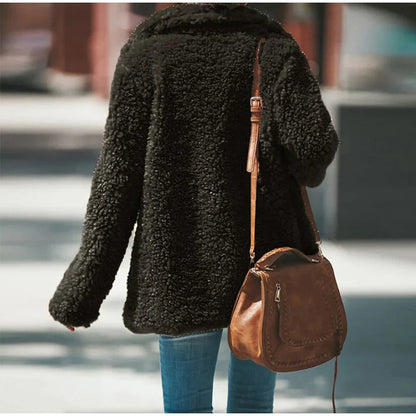 Image of Jamie | Women's Relaxed Fit Teddy Jacket