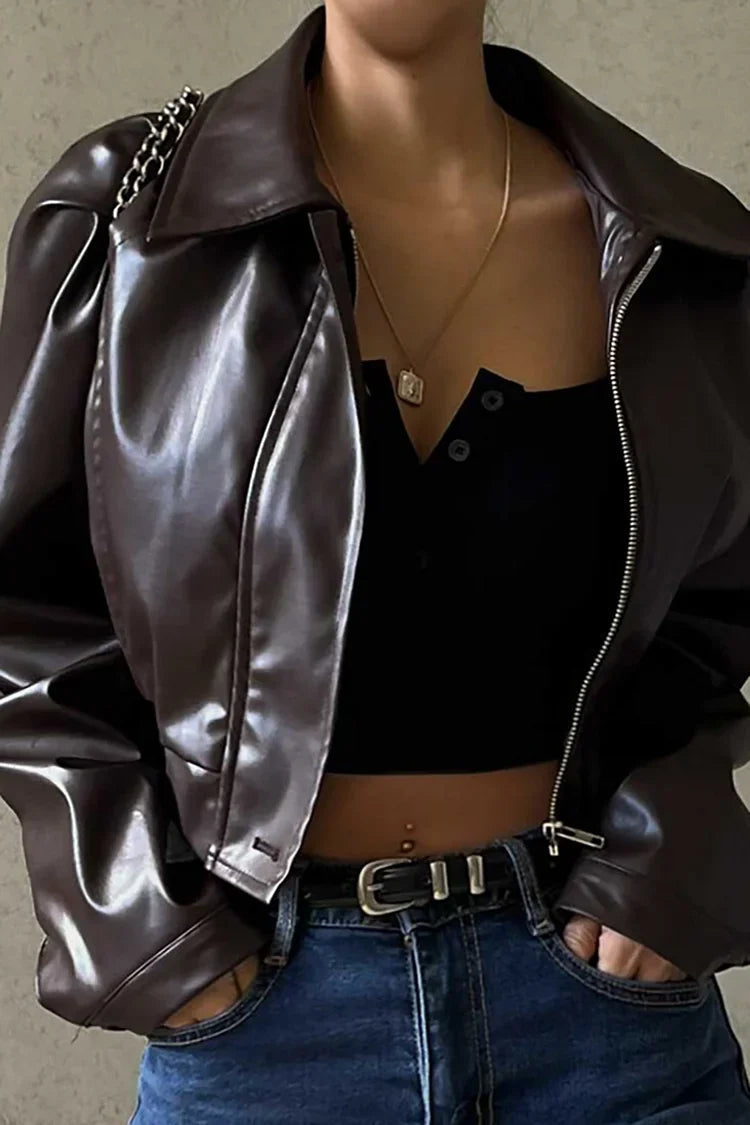 Image of Jane | Women's Cropped Zip Up Jacket