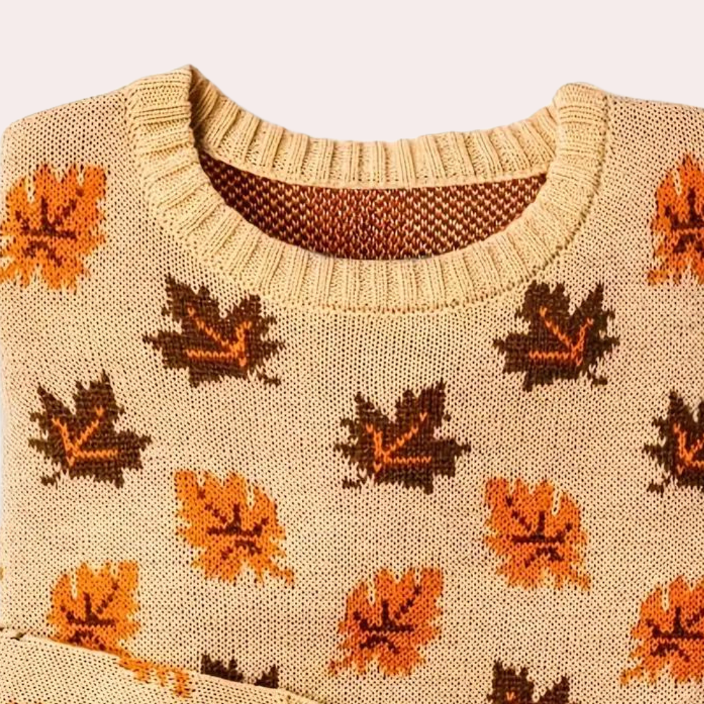 Image of Jasmine | Women's Patterned Crewneck Sweater