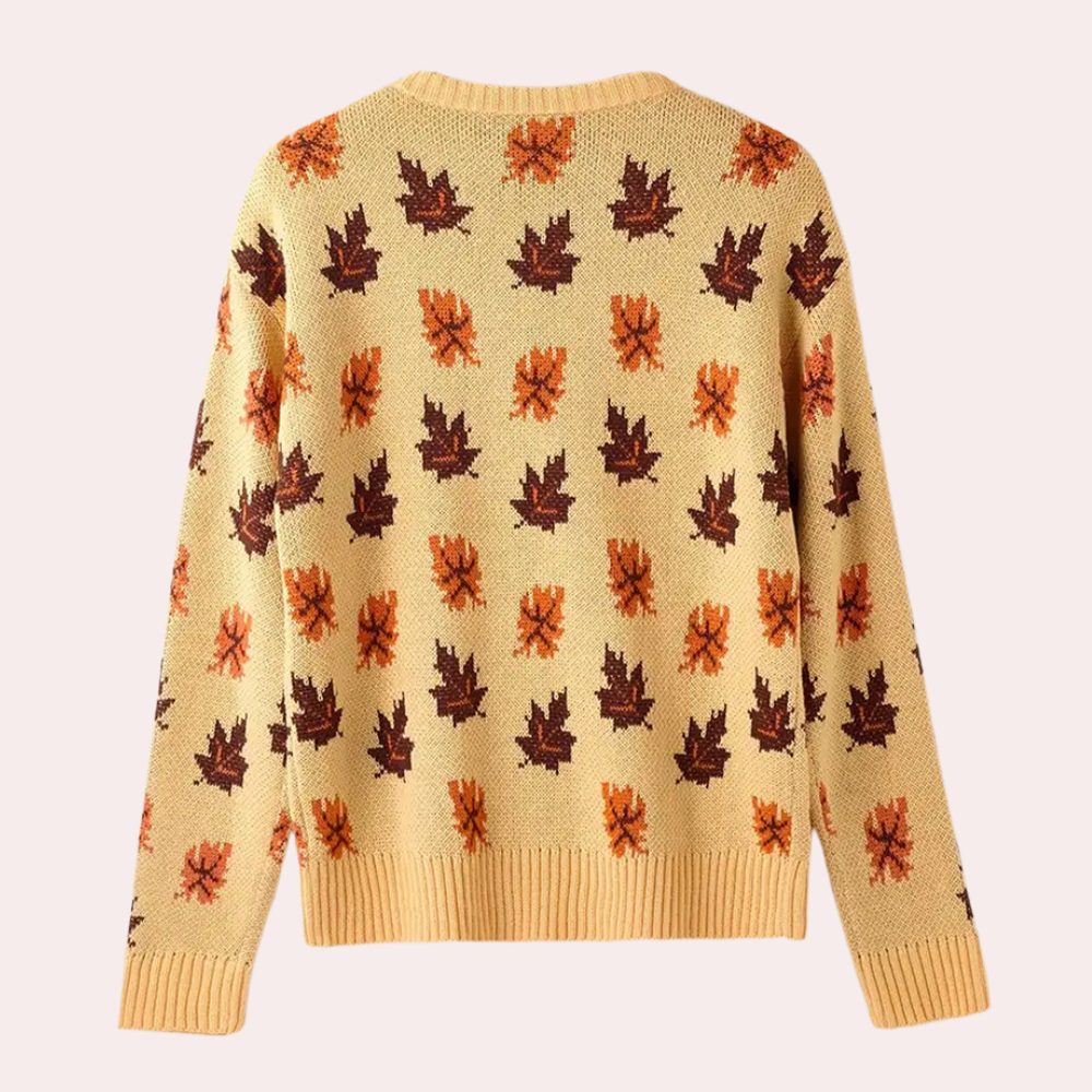 Image of Jasmine | Women's Patterned Crewneck Sweater