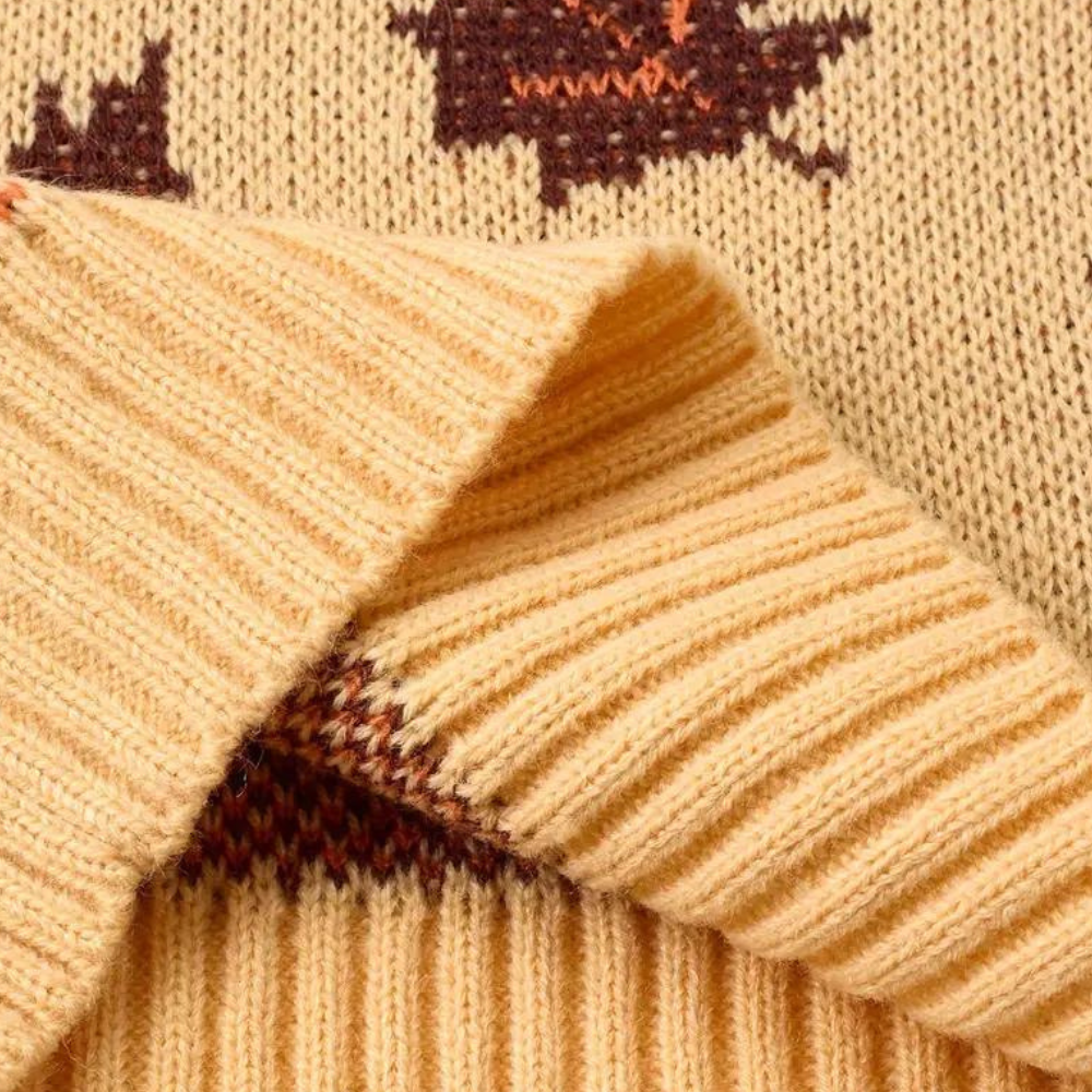 Image of Jasmine | Women's Patterned Crewneck Sweater