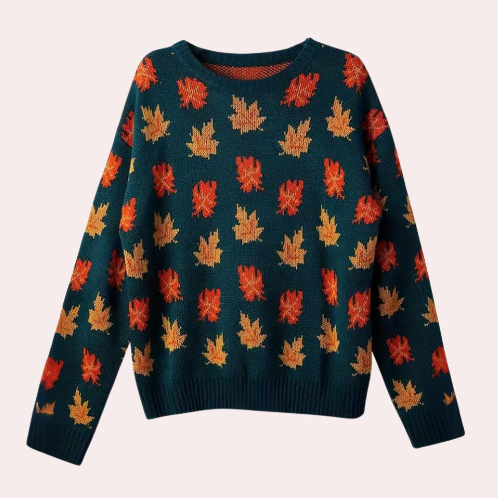Image of Jasmine | Women's Patterned Crewneck Sweater