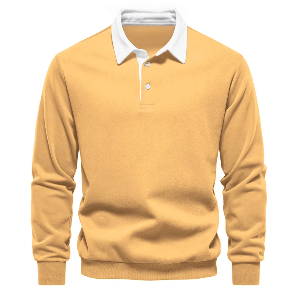 Image of Jasper | Men's Long Sleeve Rugby Shirt