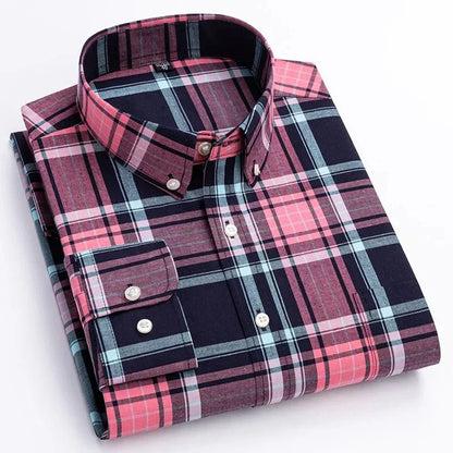 Classic Checked Men's Flannel Shirt