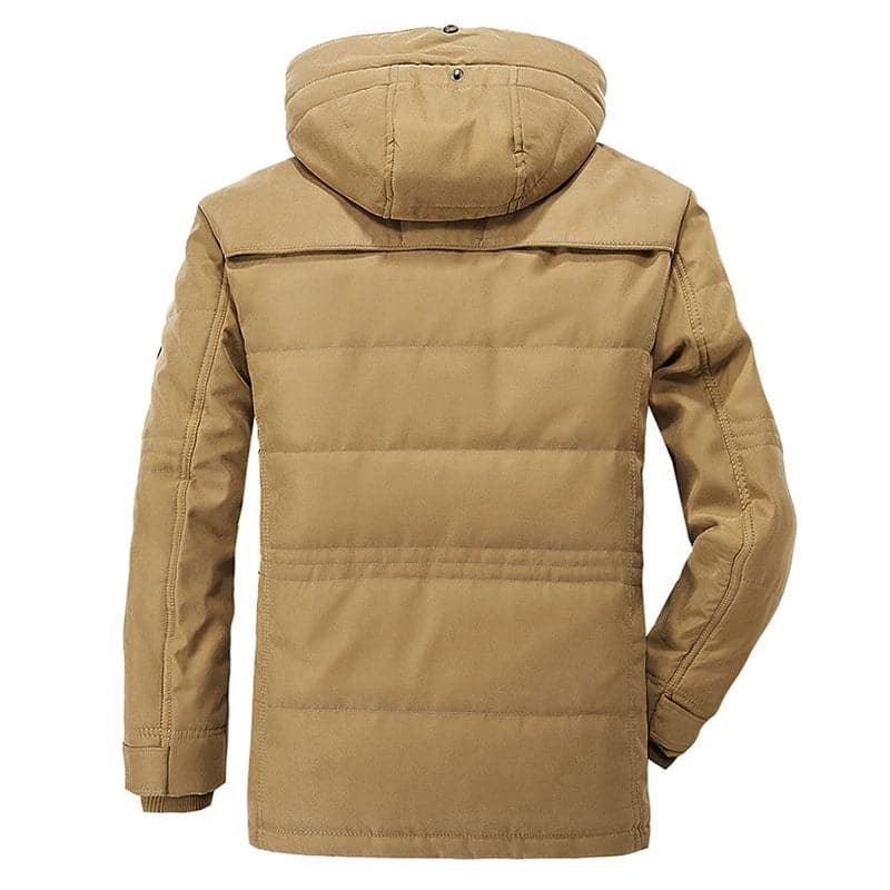 Men's Winter Coat Zip Up Hoodie
