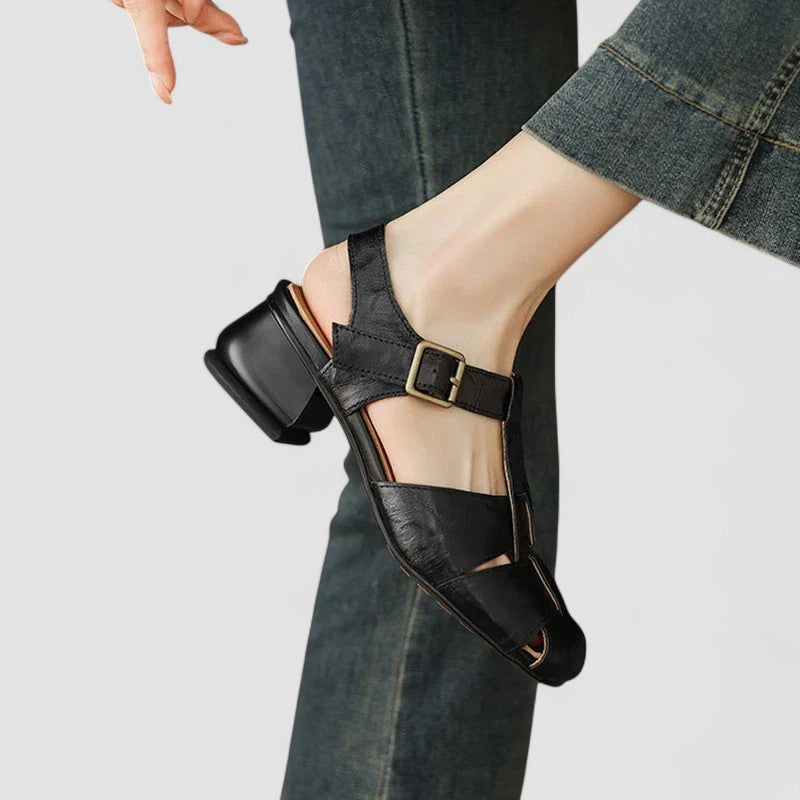 Jillian Women's Orthopedic T-Strap Sandals - VibreMode