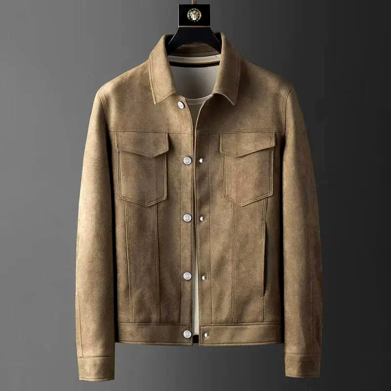 Men's Casual Button Front Jacket - VibreMode