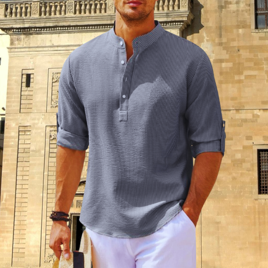 Image of Jordan | Men's Roll-Up Sleeve Casual Shirt