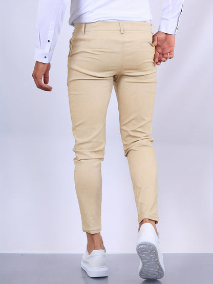 Men's Skinny Fit Chino Pants Stretch
