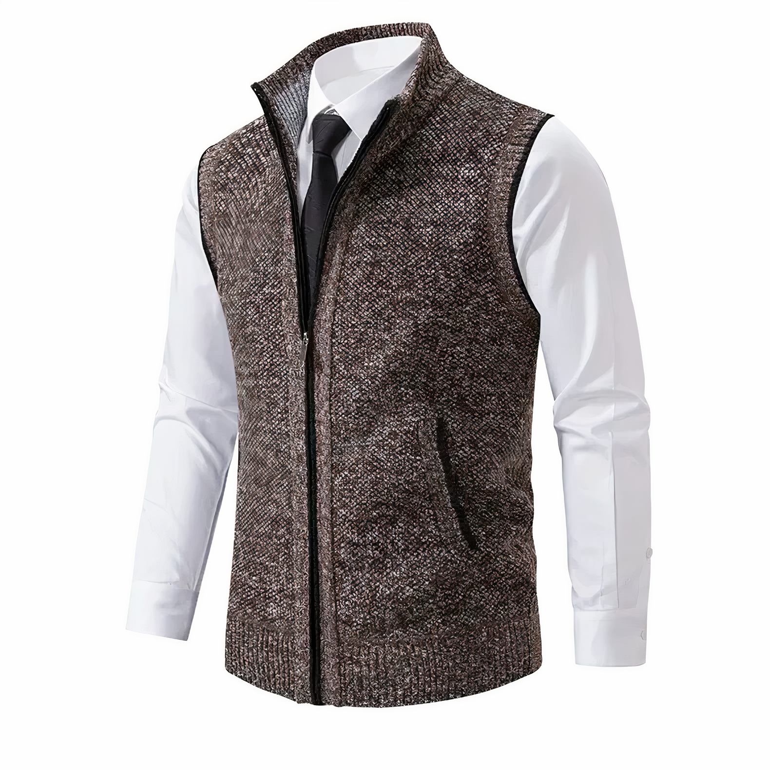Men's Full Zip Vest Jacket - VibreMode