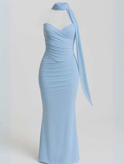 Image of Joyce | Women's Strapless Bodycon Maxi Dress