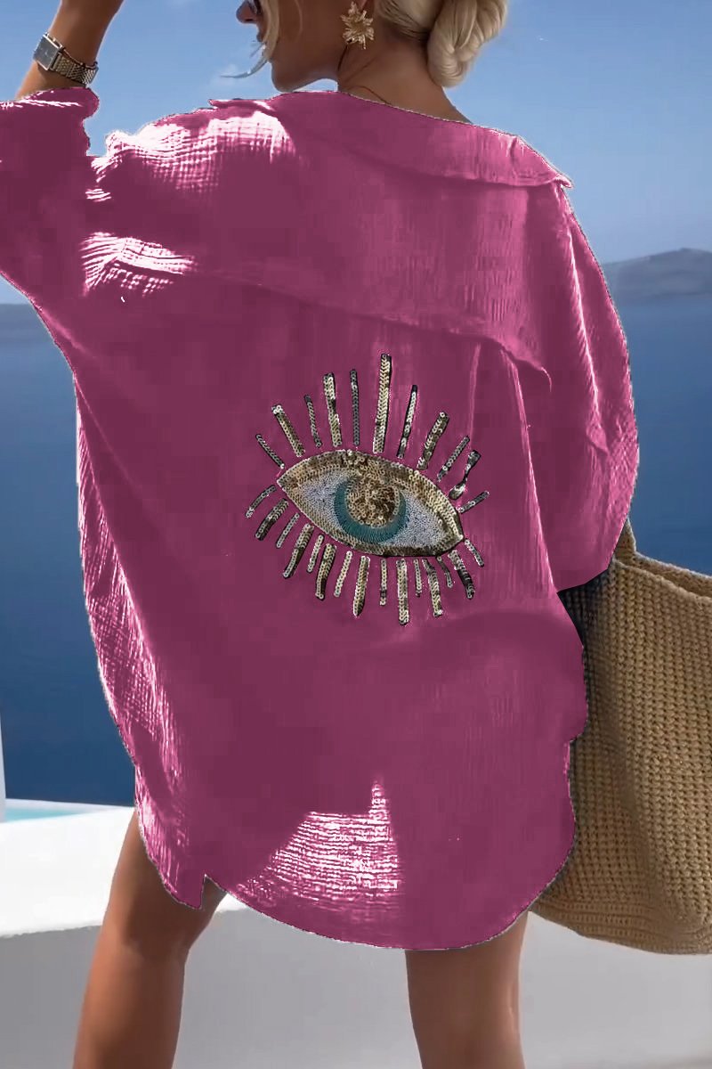 Lovely Loose Fit Women's Blouse