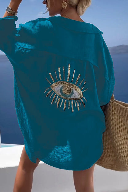 Lovely Loose Fit Women's Blouse