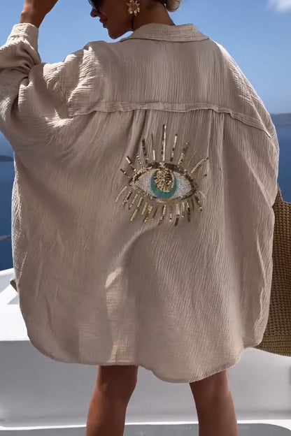 Lovely Loose Fit Women's Blouse