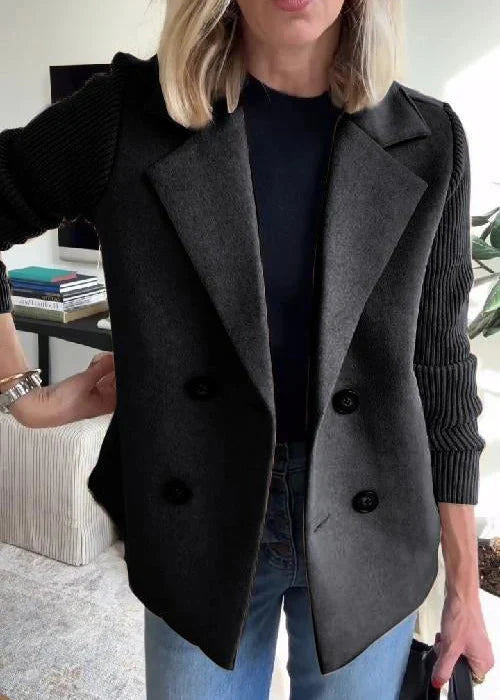 Elegant Tailored Wool Coat