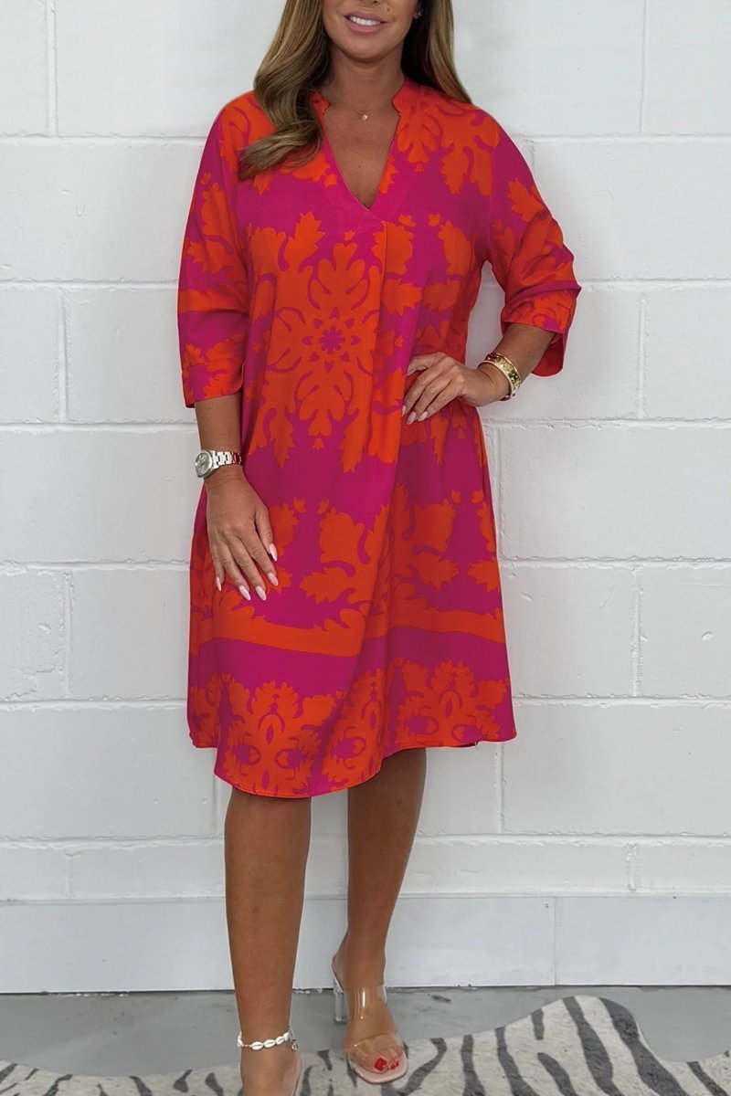 Women's Summer Dress Decorative Hem