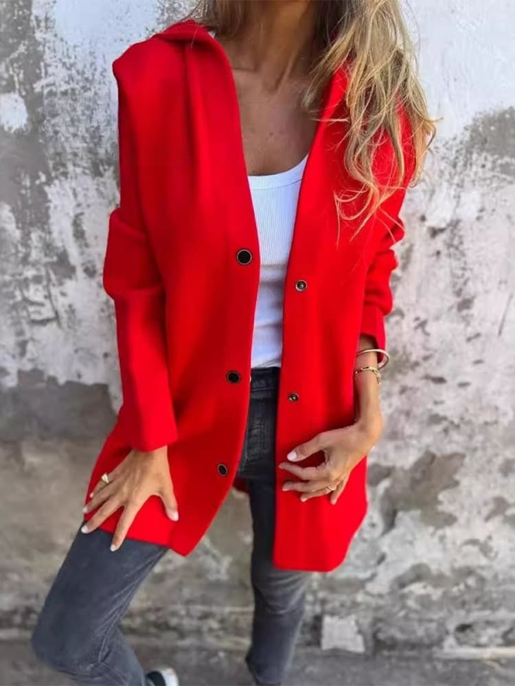 Women's Casual Hooded Jacket Lightweight