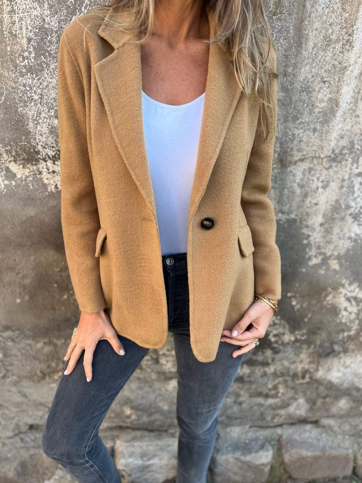Women's Wool Coat Warm Outerwear