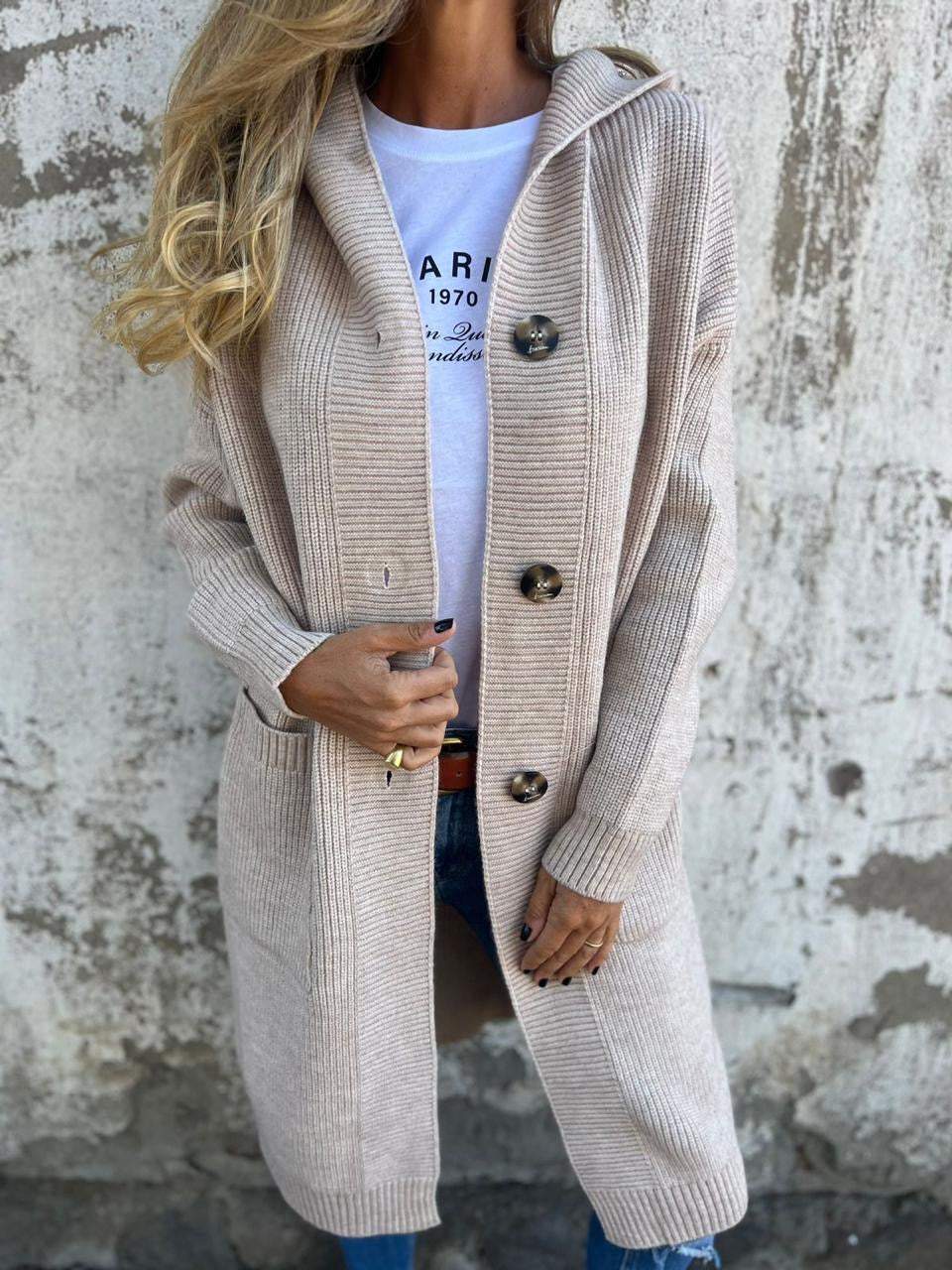 Soft Oversized Knit Cardigan