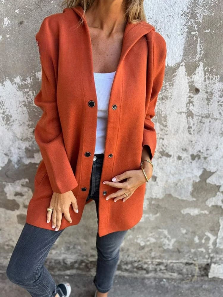 Women's Casual Hooded Jacket Lightweight