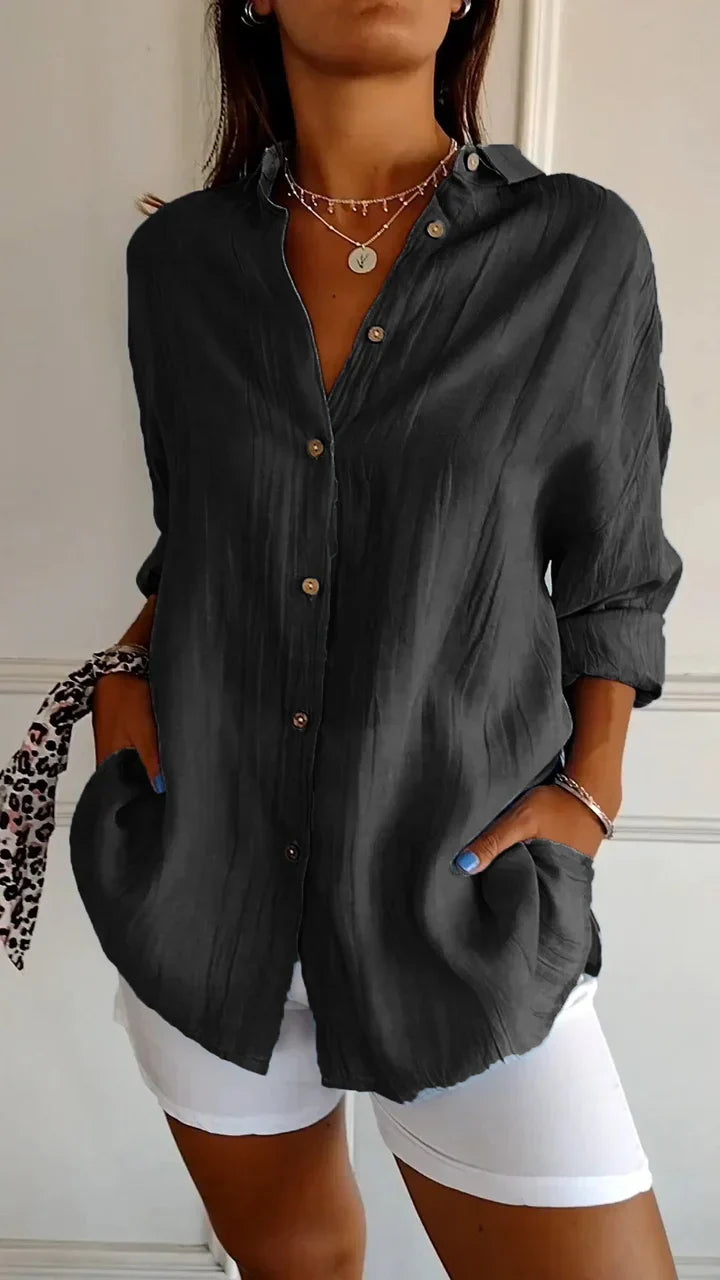 Women's Casual Button Down Shirt