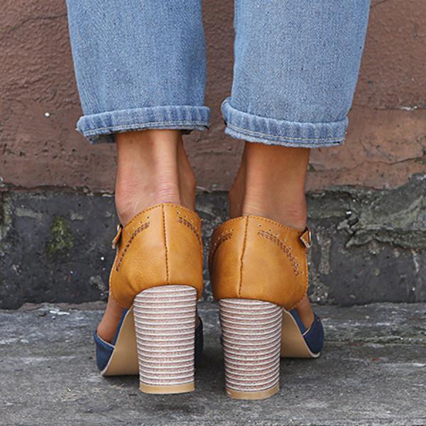 Women's T-Strap High Heels