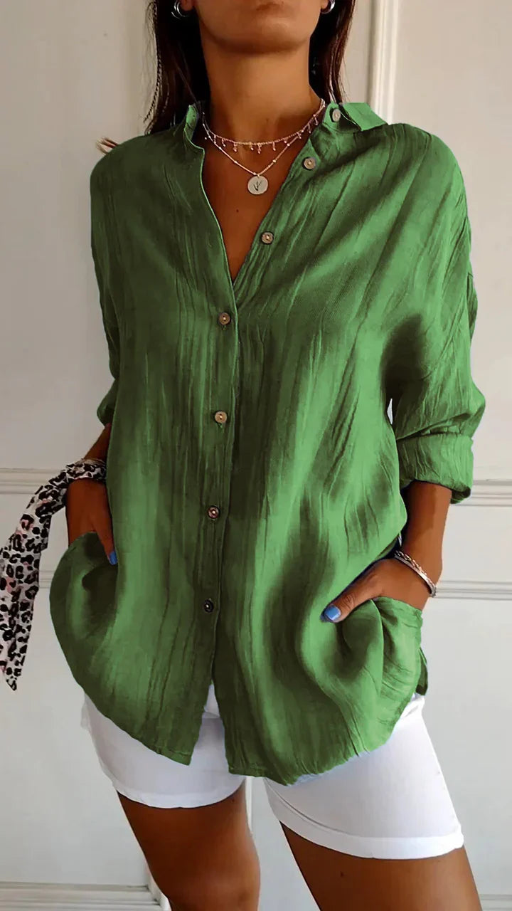 Women's Casual Button Down Shirt