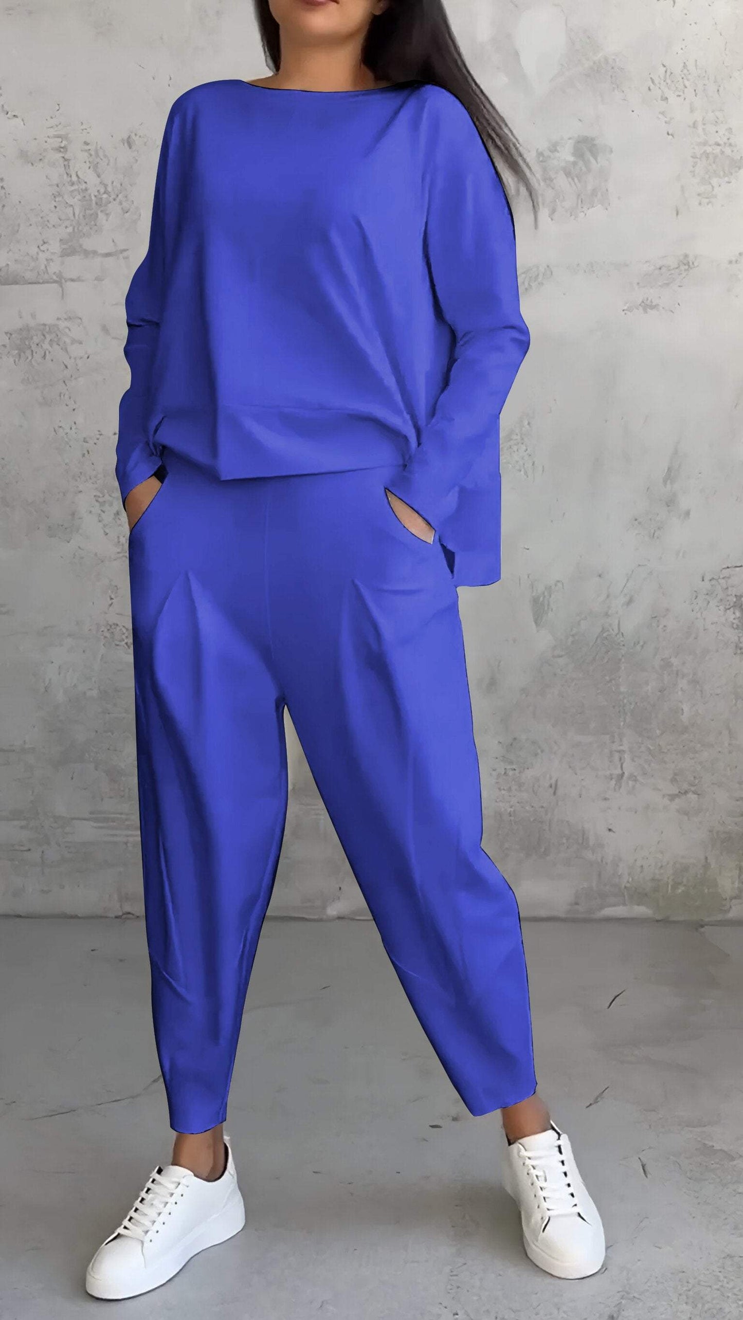 Comfy Women's 2 Piece Long Sleeve Loungewear Set