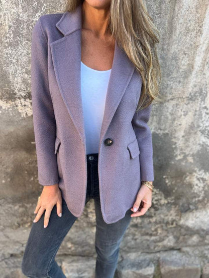 Women's Wool Coat Warm Outerwear