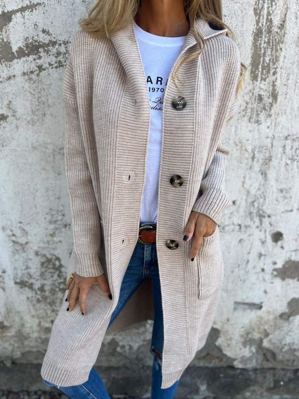 Soft Oversized Knit Cardigan - VibreMode