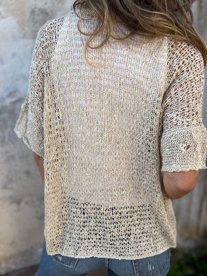 Stylish Patterned Women's Blouse