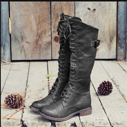 Fashionable Women's Snow Lace Up Boot