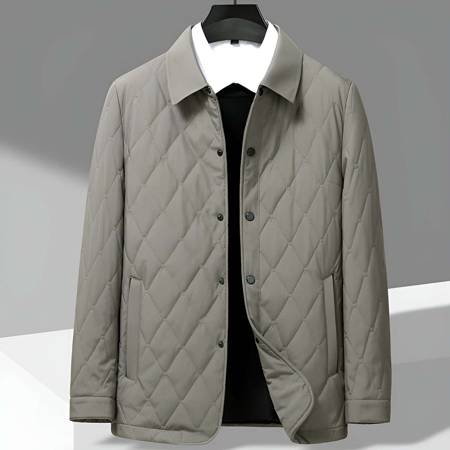 Men's Lightweight Button Front Jacket - VibreMode