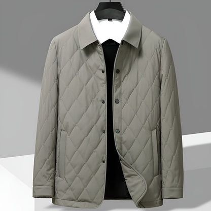 Men's Lightweight Button Front Jacket - VibreMode