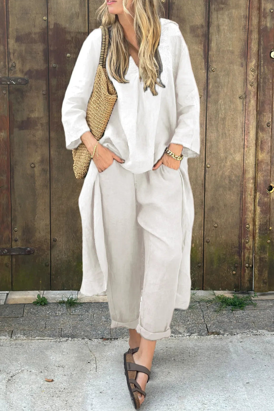 Image of Judith | Women's Oversized Two-Piece Set