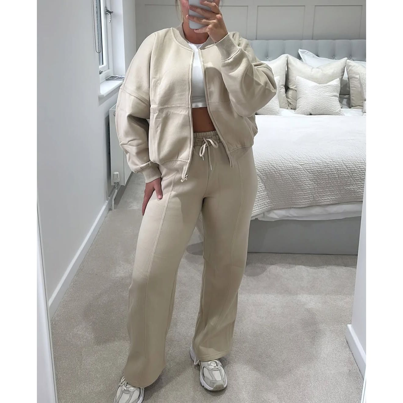 Image of Julie | Women's Relaxed Fit Two-Piece Set