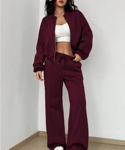 Image of Julie | Women's Relaxed Fit Two-Piece Set