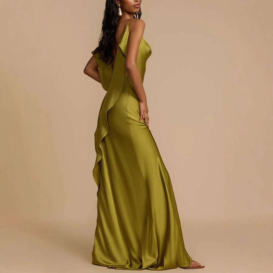Image of Julie | Women's Spaghetti Strap Maxi Dress