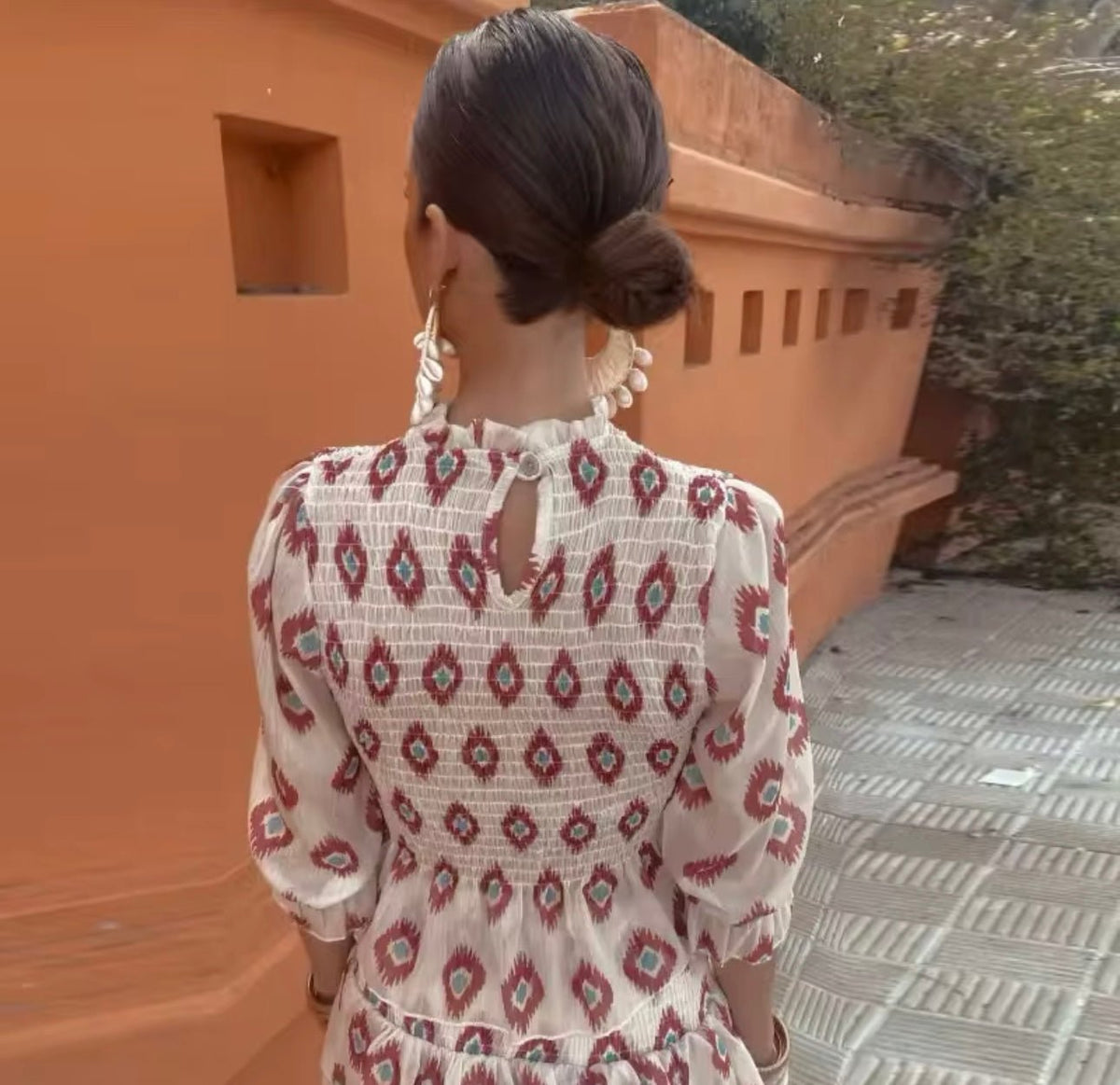 Ladies Elegant Floral Party Dress