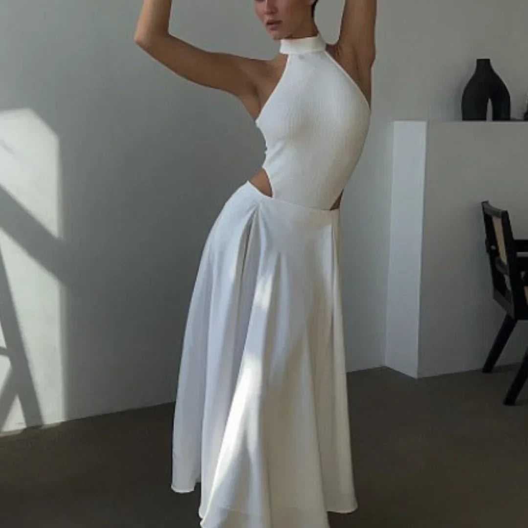 Women's High Waisted Flowy Skirt