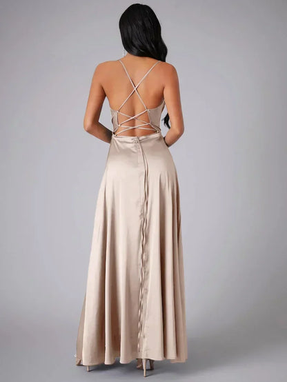 Elegant Ladies Long Flowy Sundress